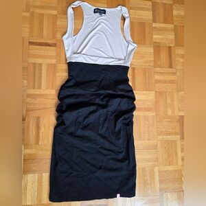 Black Maternity And Breastfeeding Dress